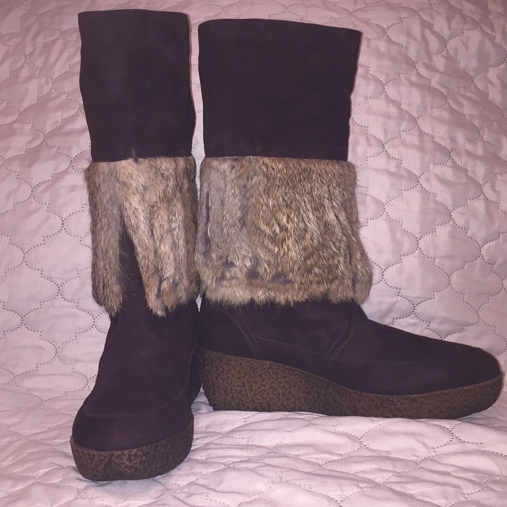 Cochni brown suede boots size 11-NEW
